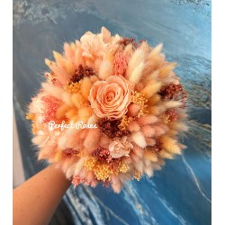Buchet piersica rotund