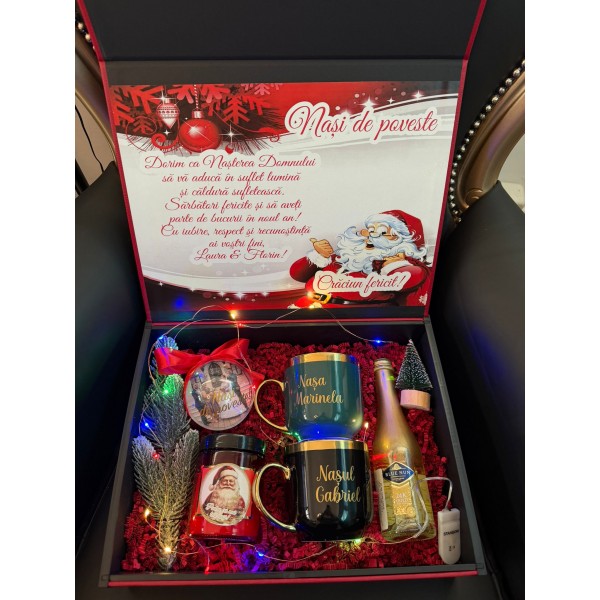 Cutie piele Crăciun, cadoul...