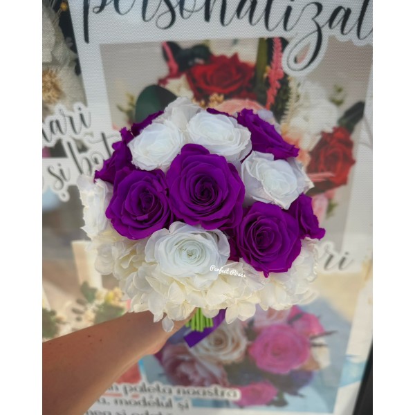 Buchet mov criogenat